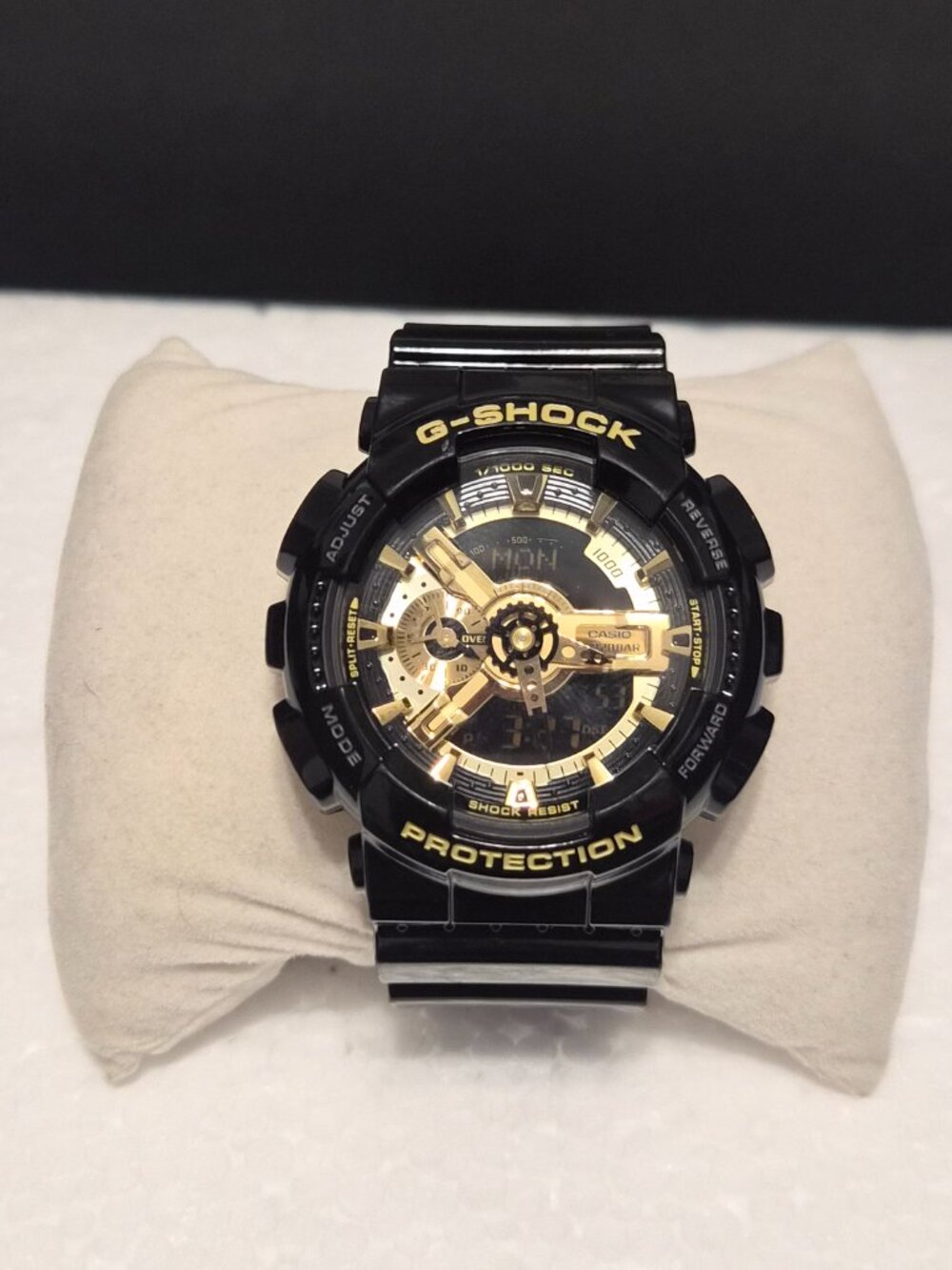 Casio G Shock Black and gold